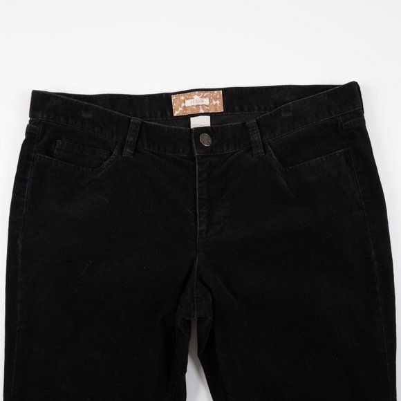 J. CREW Matchstick black Corduroy pants size 33 - Picture 6 of 10